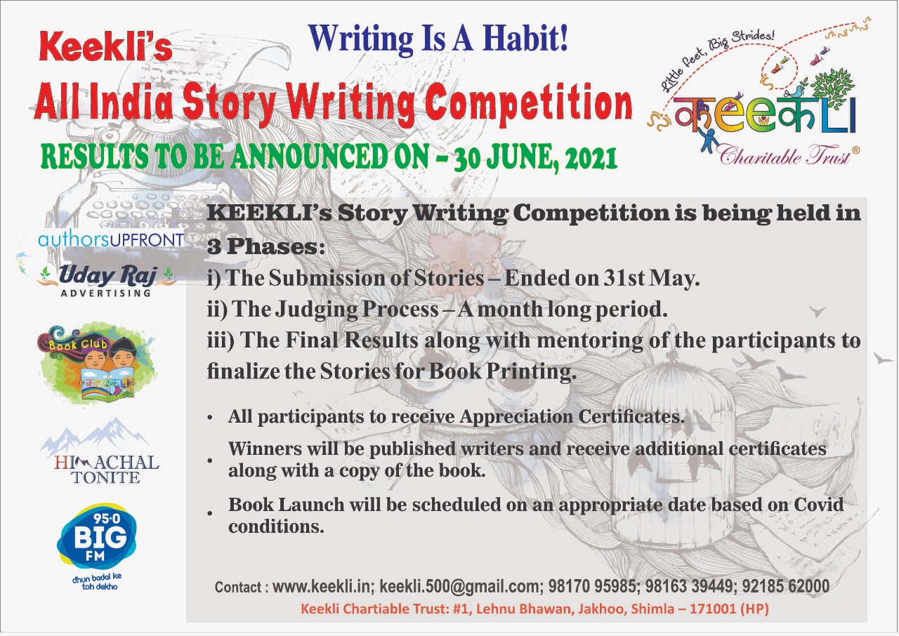 Keekli Story Writing Competition — Our Panel of Judges | Keekli