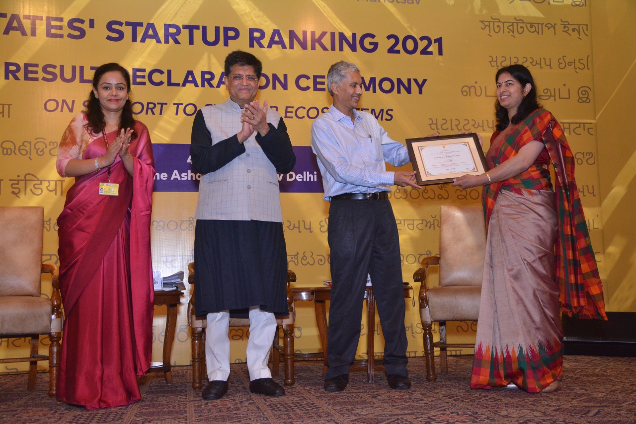 Himachal Recognized as Aspiring leaders in State’s Startup Ranking 2021 ...