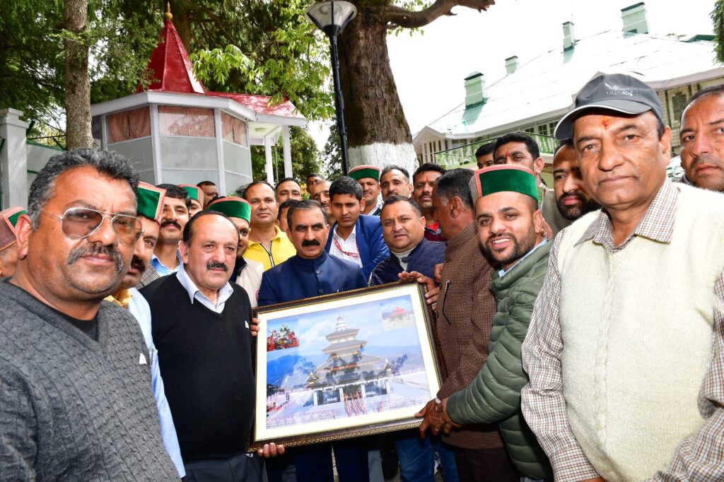 Delegation From Renuka Assembly Constituency Honors CM