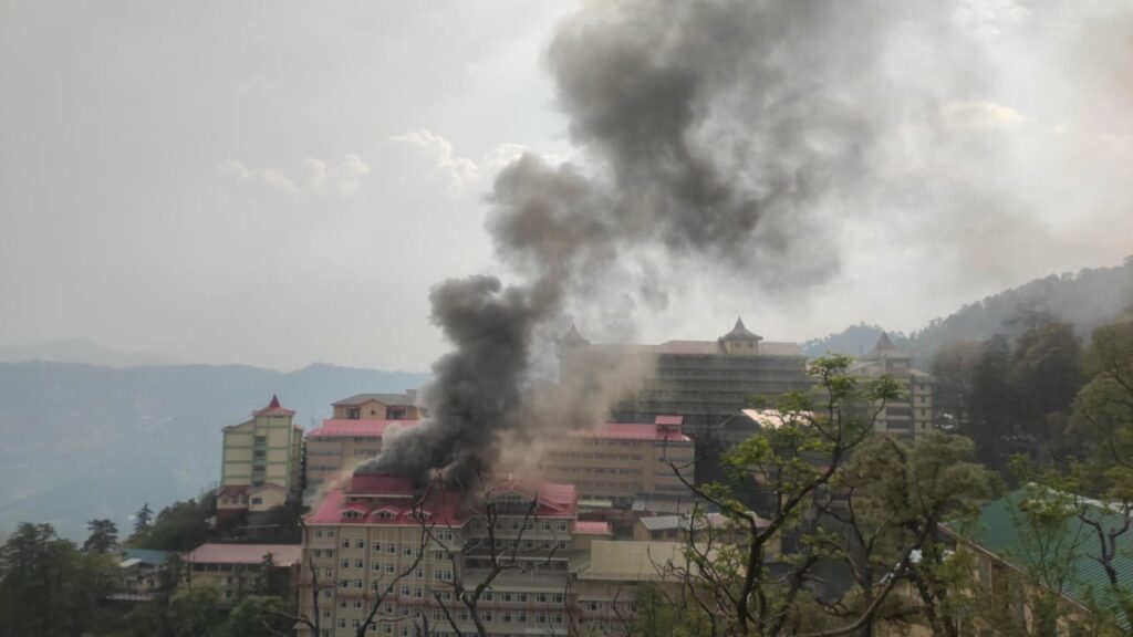 Fire Erupts in IGMC's New OPD