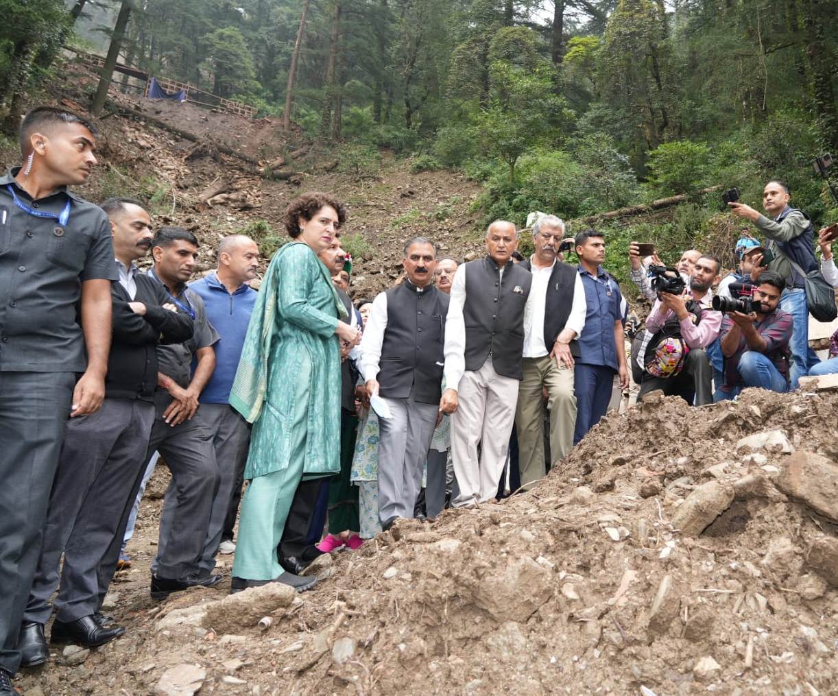 Priyanka Gandhi Urges National Disaster Declaration For Himachal Pradesh