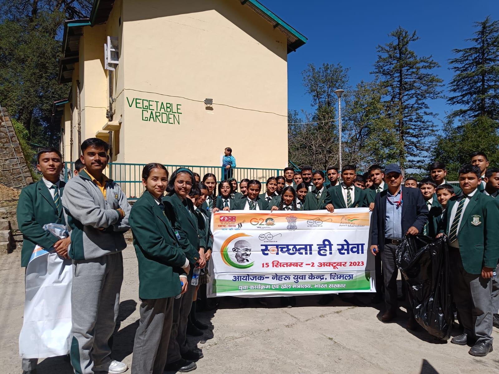 St. Thomas School's Youth Tourism Club Visits Historic Rashtrapati Niwas In Shimla