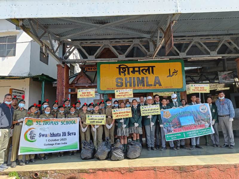 Swachh Bharat Abhiyan At St. Thomas’ School Shimla: A Fortnight Of Awareness and Action