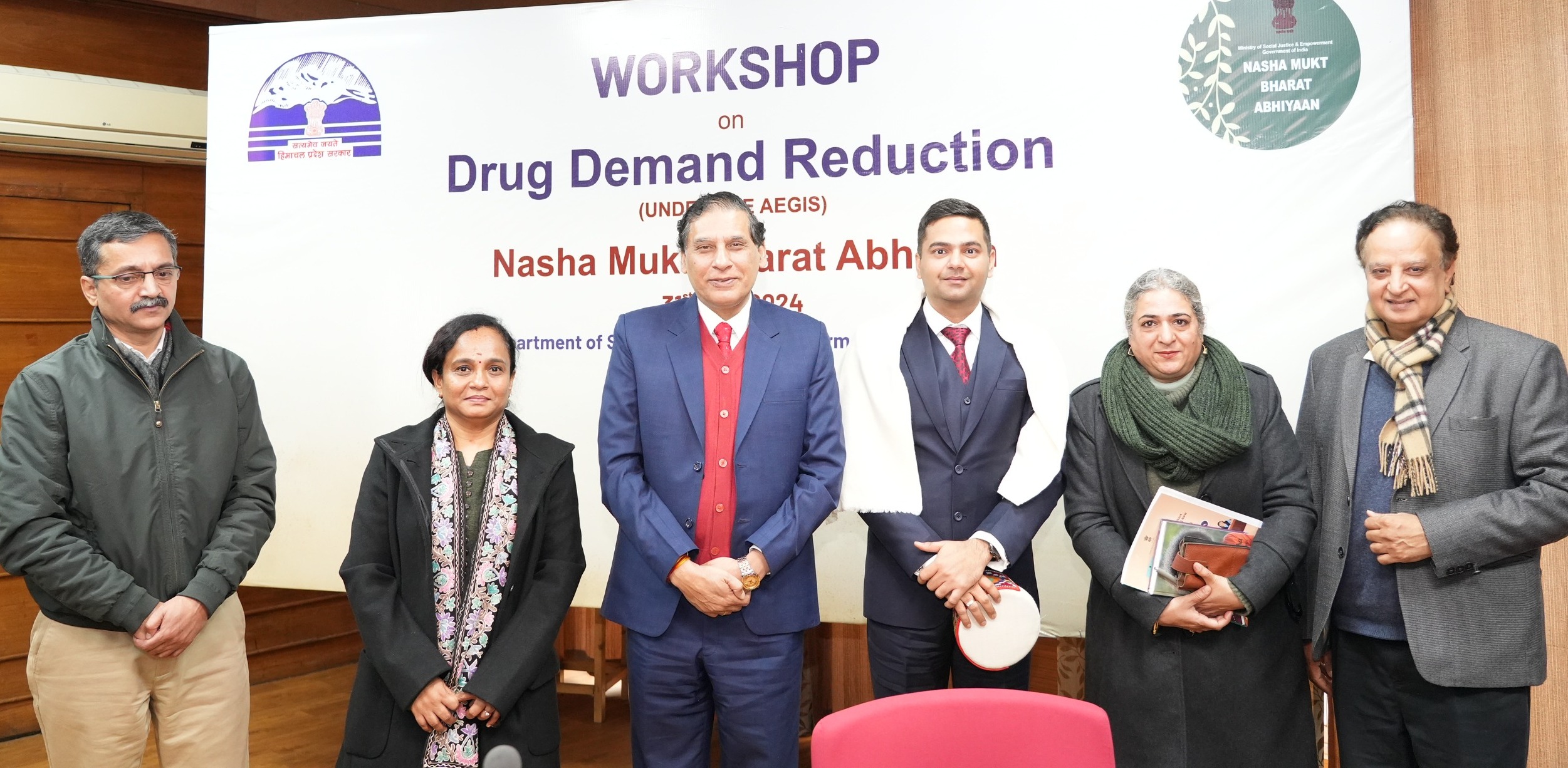 Prabodh Saxena Leads Workshop On Drug Demand Reduction
