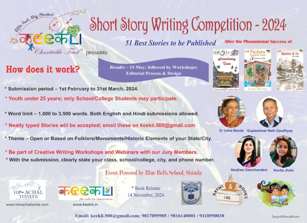 Keekli Story Writing Competition 2024 Join the PanIndia Literary