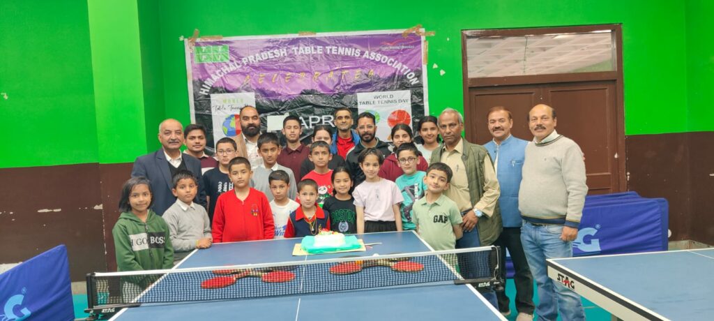 World Table Tennis Day: Himachal Pradesh Table Tennis Association