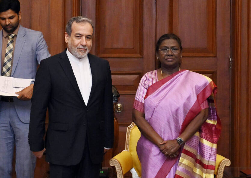 | President Murmu Meets Iran’s FM Araghc...