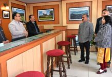 CM Reviews Tourist Facilities on Shimla’s Mall Road, Emphasises Visitor-Friendly Measures