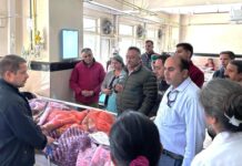 Rohit Thakur Meets Injured Teachers at IGMC