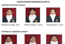 Loreto Convent Shines in CBSE XII Results; Akshita Tops with 99.2%