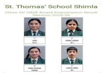 St. Thomas’ Students Ace CBSE Class XII Exams
