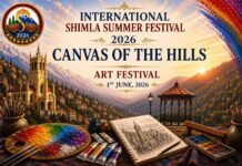 शिमला ग्रीष्मोत्सव में ‘Canvas of The Hills’ का आगाज़