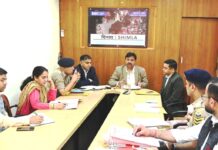 नशा मुक्त शिमला के लिए DC ने दिए सख्त निर्देश