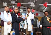 तिब्बतन स्कूल छोटा शिमला में विक्रमादित्य ने दी नशे से दूर रहने की सीख