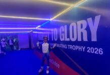 Blazing the Ice: AHS Skater Tejasvi Kuthiala Dominates at Asian Trophy 2026