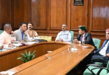 CM Sukhu Reviews Modernization of SAHARA Scheme
